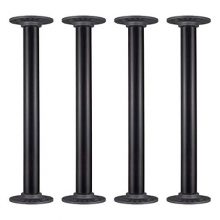 Coffee Industrial Pipe Table Leg Set