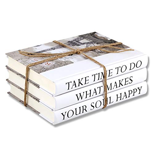 Coffee Tables Quote Decorative Book Set