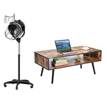 VIVOHOME Wooden Mid-Century Modern Coffee Table