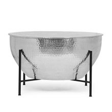 Coffee Table Black + Silver Home Ramsay