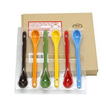 Mecai 6.5 inch Long Ceramic Spoons