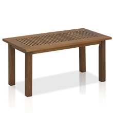 Patio Furniture Outdoor Coffee Table in Teak Oil