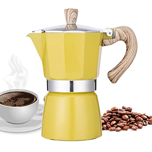 Stovetop Espresso Maker Moka Pot 6 Cup
