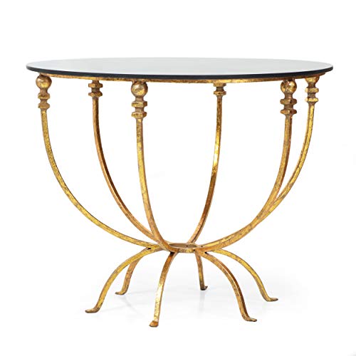 Gold + Black Coffee Table Christopher Knight Home Pronghorn