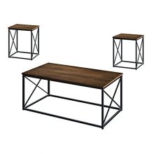 Dark Oak Modern Coffee Table