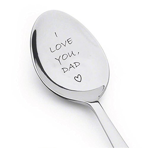 Custom Engraved coffee spoon by Boston Creative company LLC