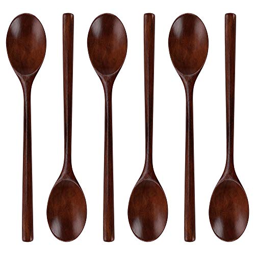 Long Handle Wooden Coffee Spoons