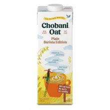Vegan Friendly Shelf Stable Non Dairy Milk Unsweetened Oat Barista Edition