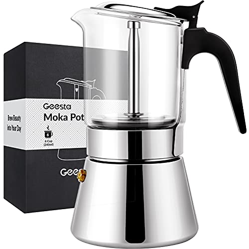 Stovetop Espresso Moka Pot 6/ 9 Cups