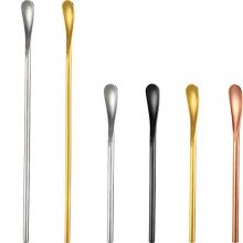 6 Pieces 304 Stainless Steel Coffee Stir Sticks