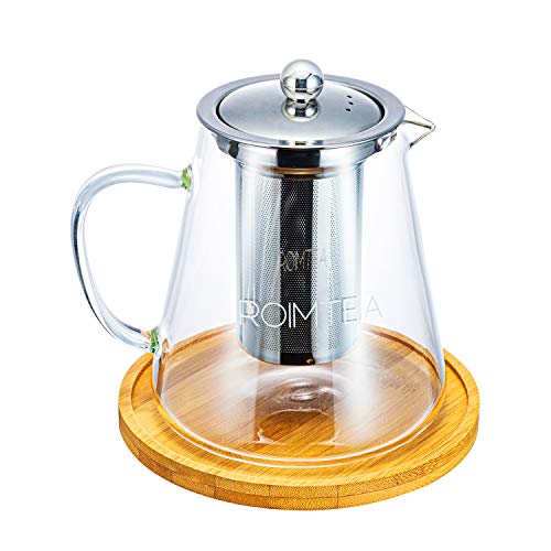 Glass Teapot Kettle Wooden Coasters for Teapot & Infuser
