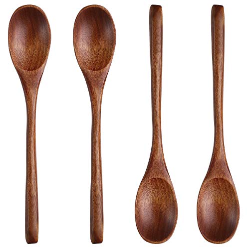 Long handle Wooden Spoon For Mixing Coffee