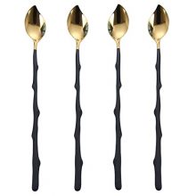 HISSF Coffee Spoon Set, 18/10 Stainless Steel Stir Spoon for Tea