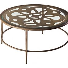 Hillsdale Marsala Metal Coffee Table