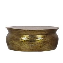 Aged Brass Coffee Table Christopher Knight Home