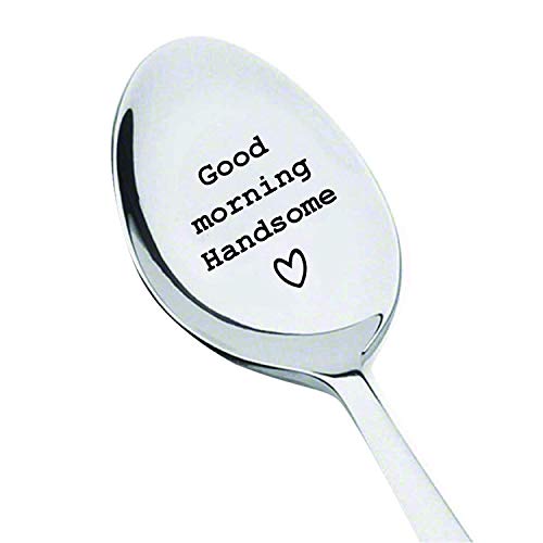 Engraved Coffee Lover Spoon Gift