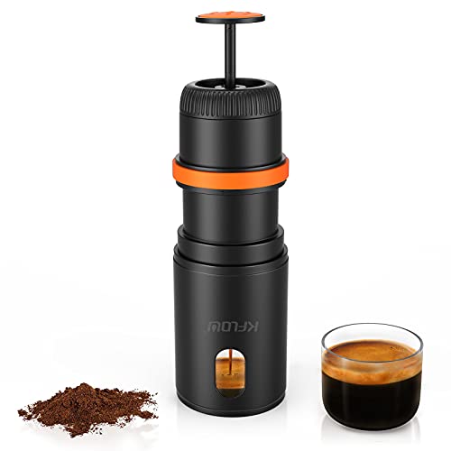 Portable Espresso Maker Foldable Mini Travel Coffee Machine