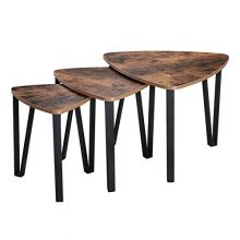 VASAGLE Industrial Nesting Coffee Table