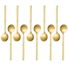 10 Piece Vogue Mini Coffee Teaspoons Set