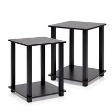 Black Simplistic Coffee End Table