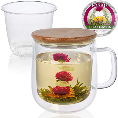 Teabloom Tea-For-One Brewing Mug Set