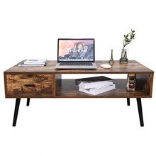 Rustic Brown Coffee Table for Living Room
