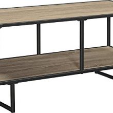 Weathered Oak Coffee Table for TVs up to 42" wide