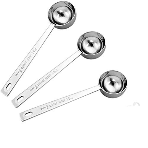 Stainless Steel 1 Tablespoon Measuring Coffee Scoop Spoon