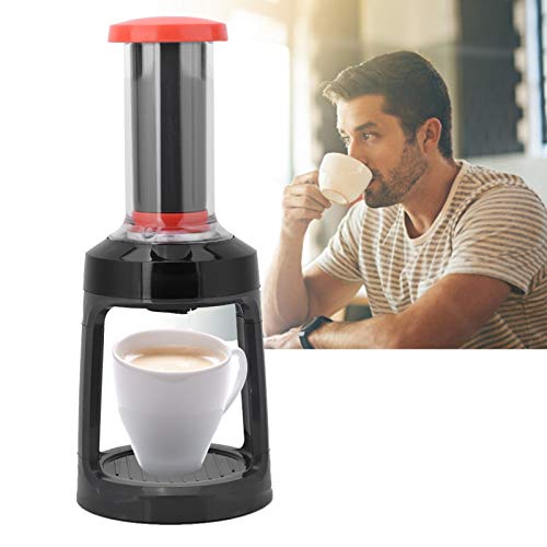 Hand Press Capsule and Ground Coffee Brewer Manual Coffee Maker