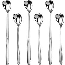 Heart-Shaped Coffee Espresso Spoons Set