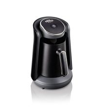 Black/Silver Greek Coffee Machine