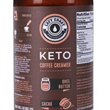 Keto Coffee Creamer MCT Oil, Ghee Butter, Cocoa Butter