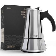 Stainless Steel Induction Stovetop Espresso Maker