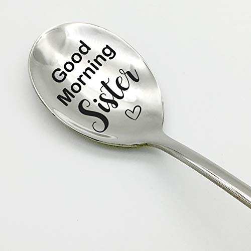 family Kitchen Good Morning Sister Coffee Spoon