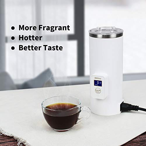 iMiGoo Portable Coffee Maker 8 OZ - Single Cup Coffee Percolator
