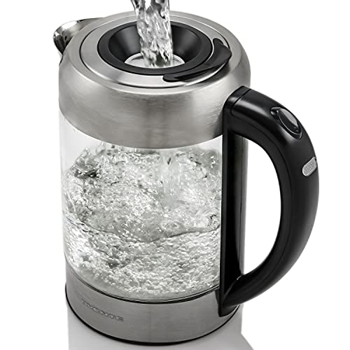 Electric Glass Kettle with Blue LED Light