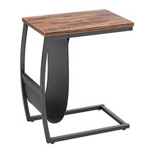 Side Table for Coffee Laptop Industrial Style