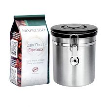 Airtight Coffee Container with Date Tracking