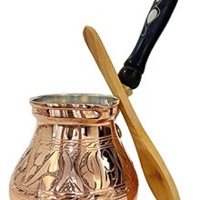 Large Copper Coffee Pot for 6 People