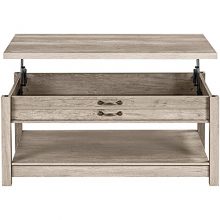 Gray Vintage Coffee Table Center