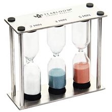 Trio Tea Timer for Full-Strength Black/Oolong/Herbal Teas