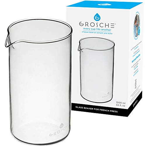 1000 ml French Press Coffee maker Replacement Glass Beaker
