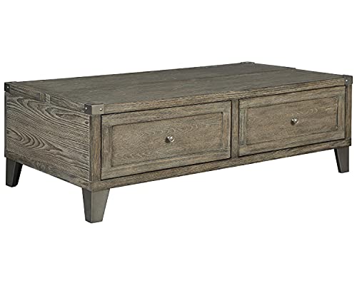 Signature Design by Ashley Chazney Industrial Lift Top Coffee Table