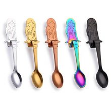 Mermaid Coffee Spoon Stainless Steel Hanging Spoon Set