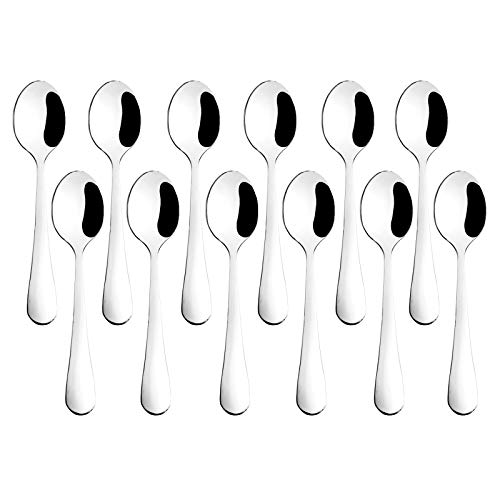 Hiware 12-Piece Demitasse Espresso Spoons