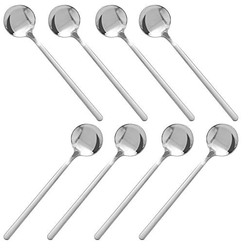 Pack of 8, Stainless Steel Espresso Spoons