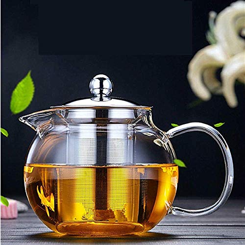 Tea Maker Glass Teapot with Removable Infuser