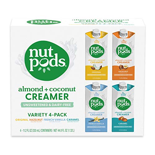 nutpods Variety Pack, (4-Pack), Original, French Vanilla