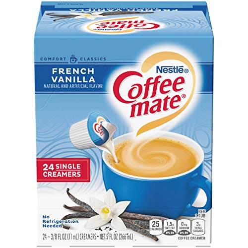 French Vanilla Coffee Creamer Liquid Singles