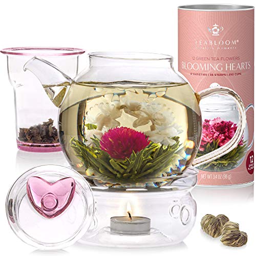 Teabloom Eternal Love Flowering Tea Gift Set